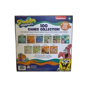 Spongebob Squarepants 100 Games Collection (2020, Forever Clever) #SB2241-01